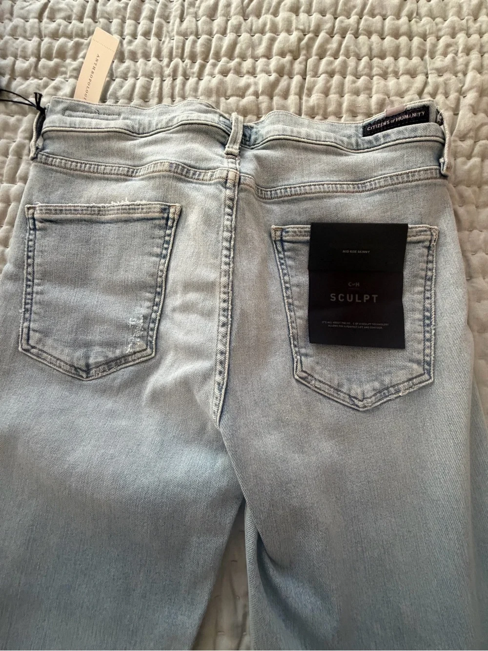 Light Wash Skinny Women’s Jeans - Classic High Rise